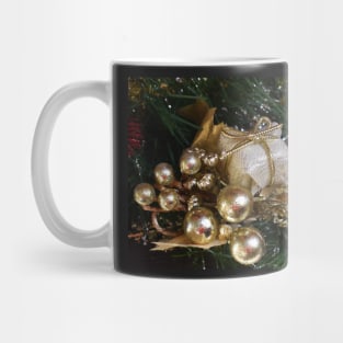 Decorative Christmas Wreath Mug